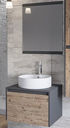 Stella Polare Зеркало Эвита 60 темно-серое – фотография-3